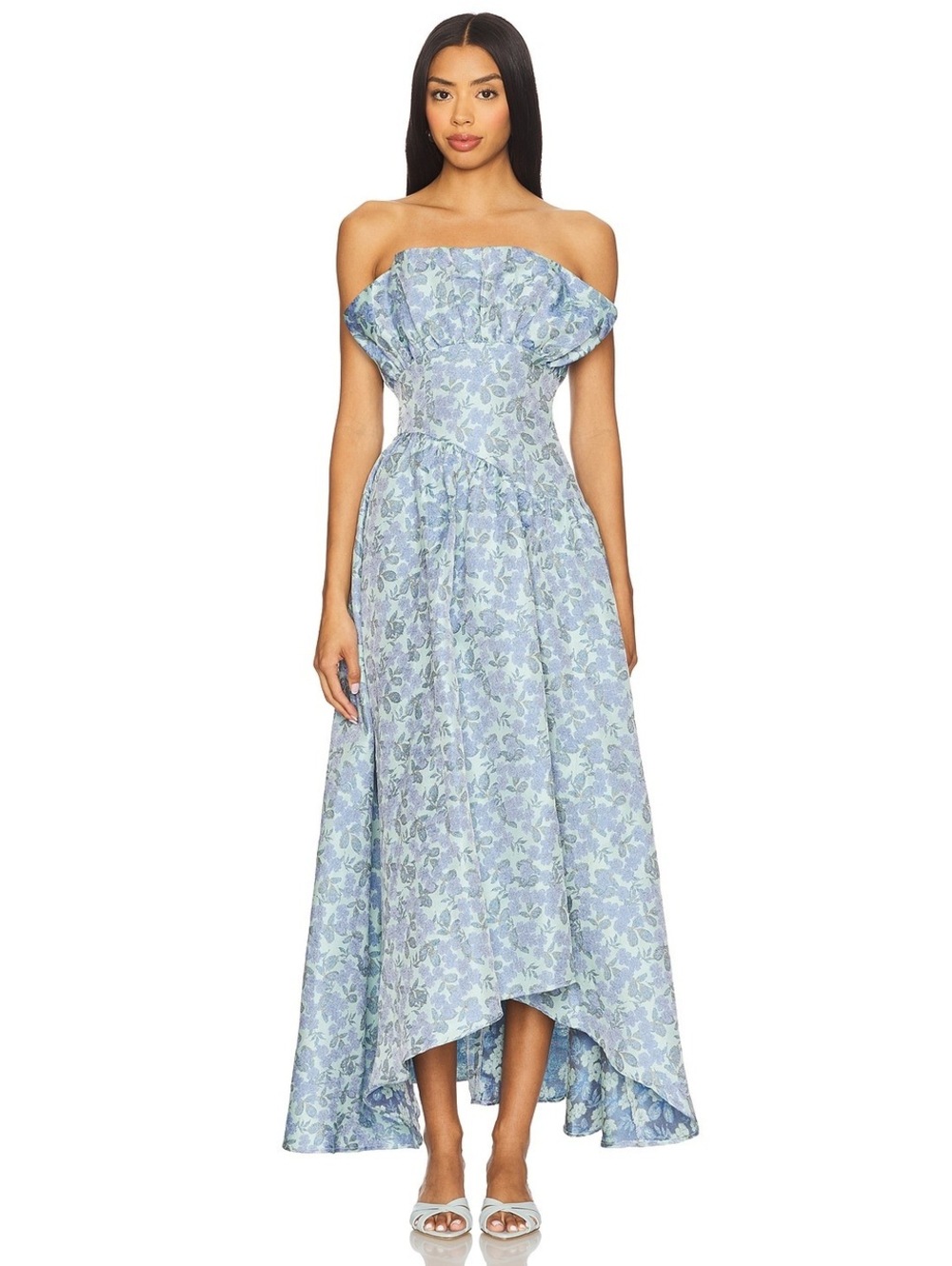 ELLIATT x REVOLVE Jacquard Asymmetric Gown